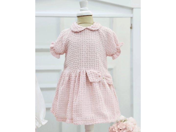 Vestido Deolinda  Rosa 2