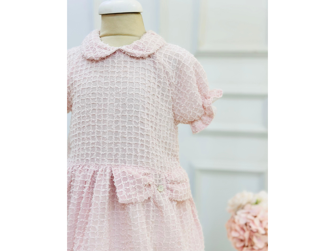 Vestido Deolinda  Rosa 3