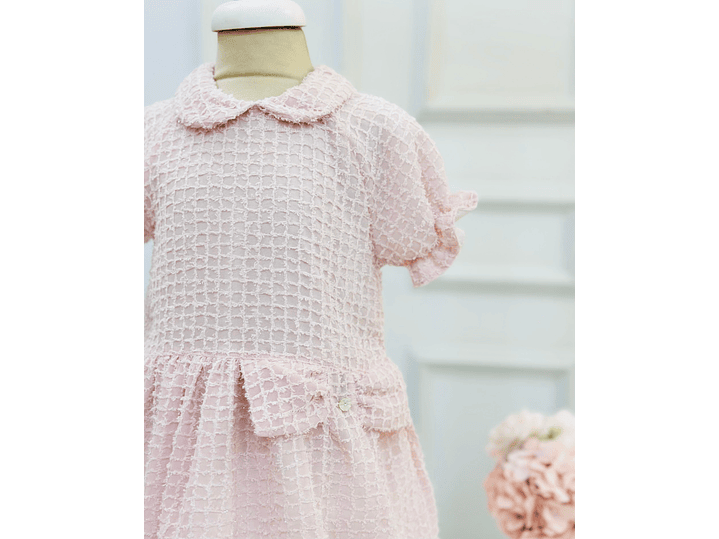 Vestido Deolinda  Rosa 3