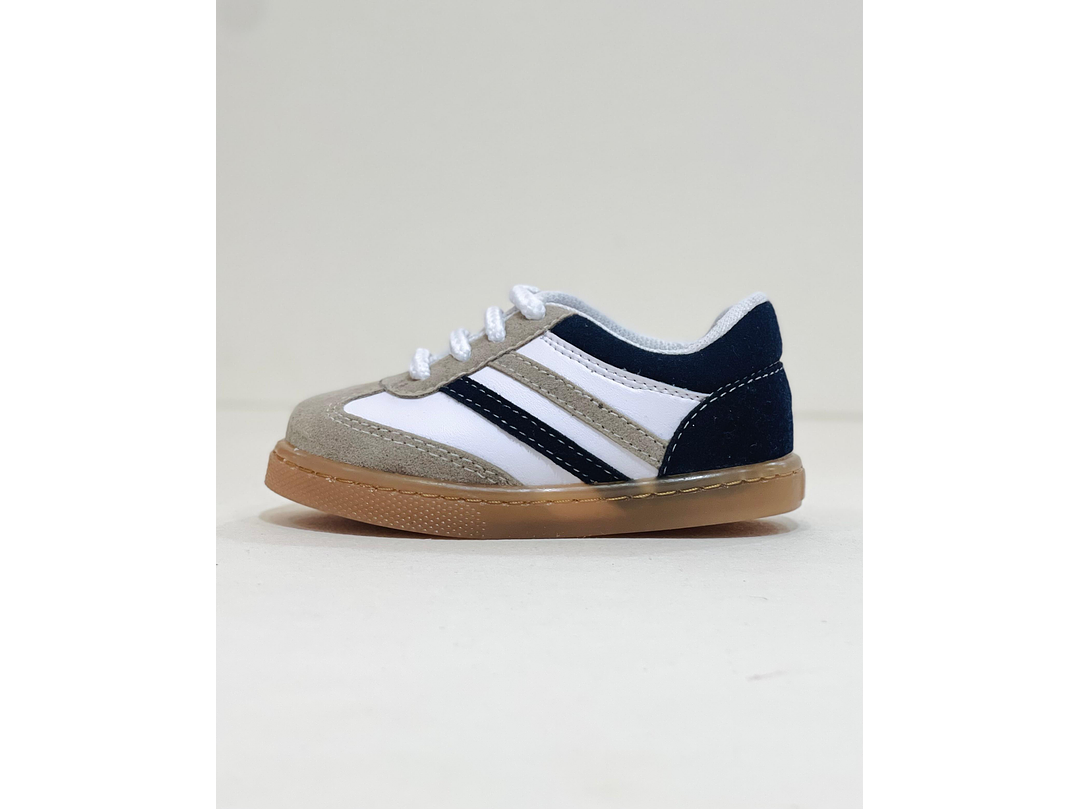 Calzado Azul Beige 2