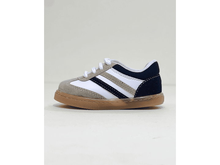 Calzado Azul Beige 2