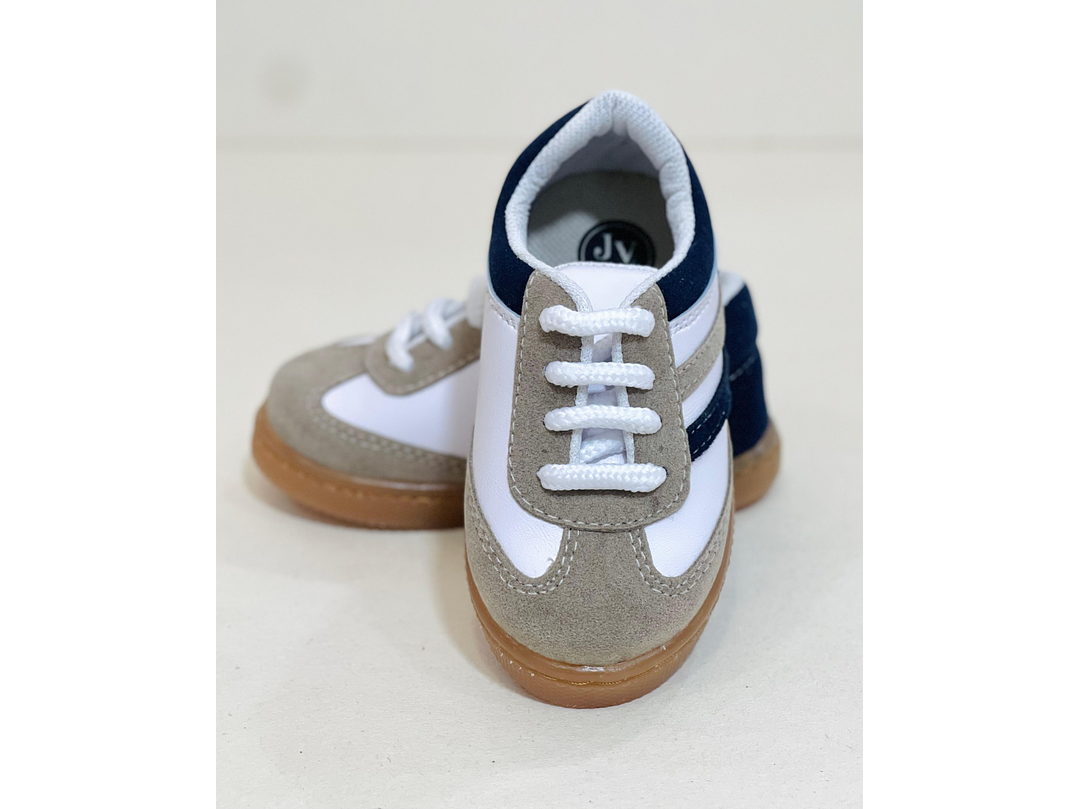 Calzado Azul Beige 3