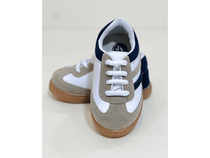Calzado Azul Beige 3