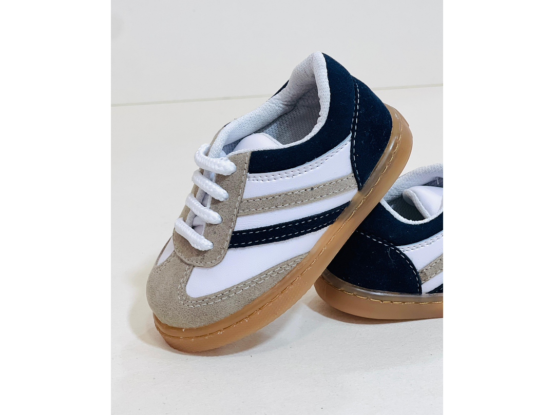 Calzado Azul Beige 4