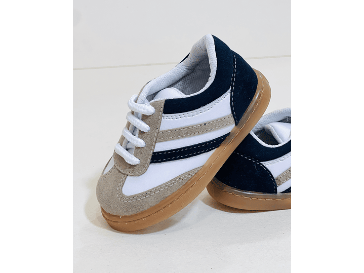 Calzado Azul Beige 4
