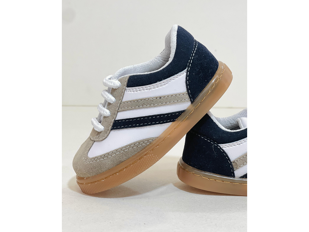 Calzado Azul Beige 5
