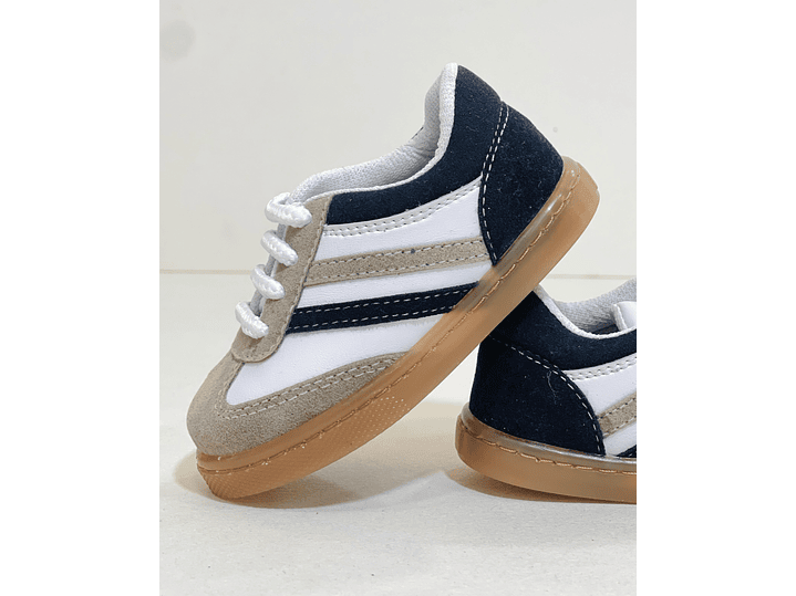 Calzado Azul Beige 5