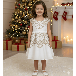 Vestido Milon Bordado