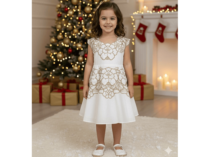 Vestido Milon Bordado 1