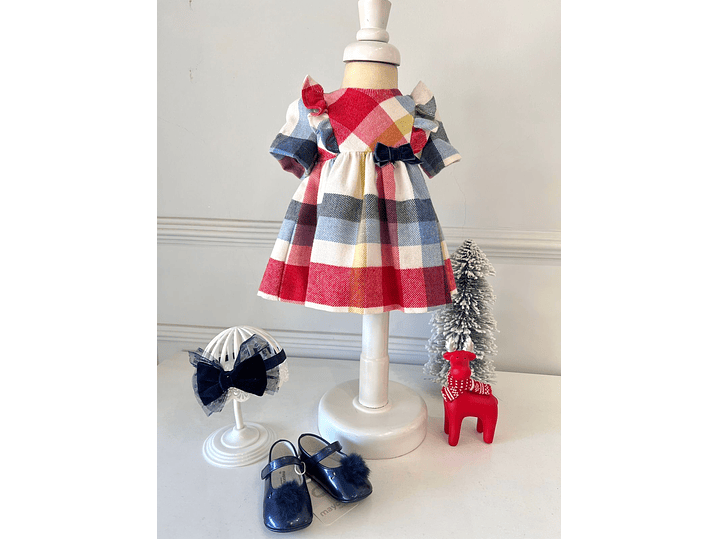 Vestido Mayoral Cuadros  2023 1