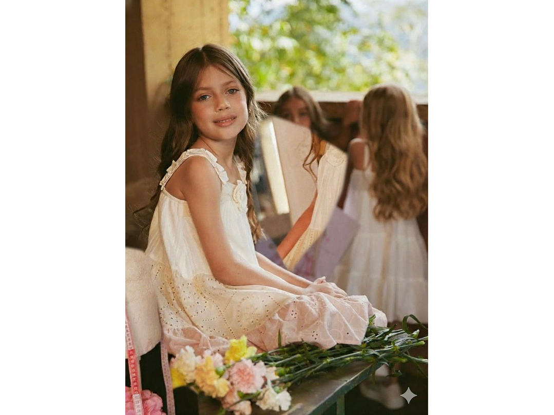 Vestido Grazziani Nude Rosa  3