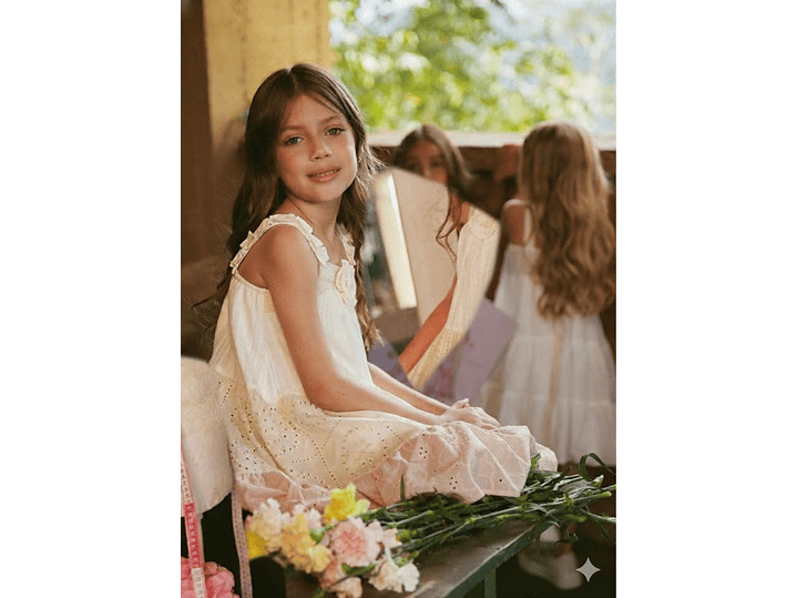 Vestido Grazziani Nude Rosa  3