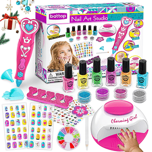 Juego De Esmaltes De Uñas Para Niñas, Kits de arte
