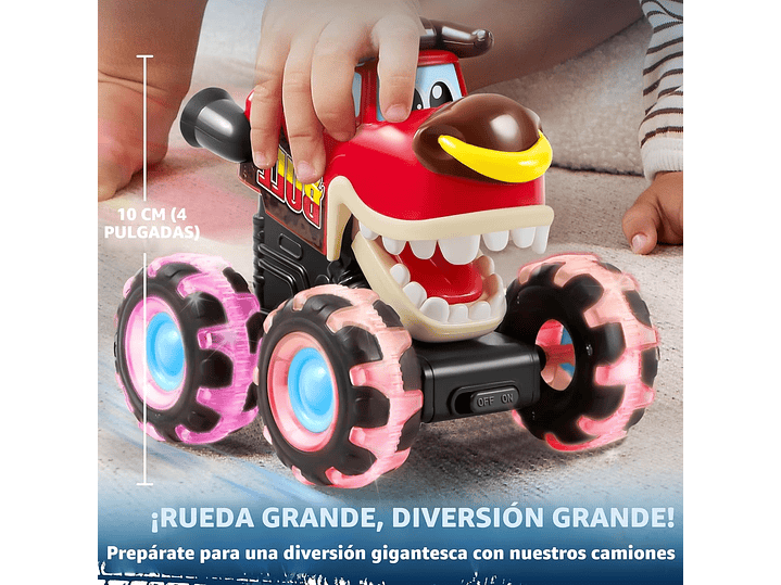JOYIN Paquete de 3 camiones monstruos de juguete - 2