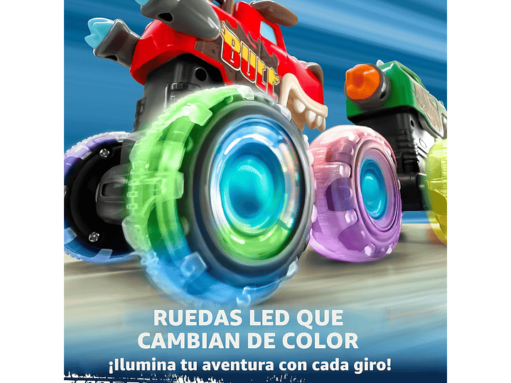 JOYIN Paquete de 3 camiones monstruos de juguete - 7