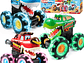 JOYIN Paquete de 3 camiones monstruos de juguete - - Miniatura 1