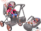 509 Crew: Melange Flora - Cochecito de muñeca Kelly - Miniatura 2