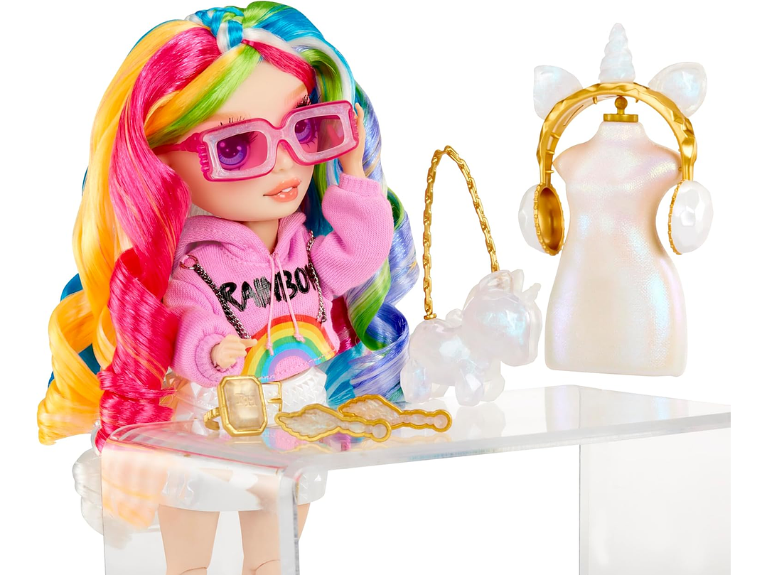 Rainbow High Creative Crystals Amaya - Muñeca de 3