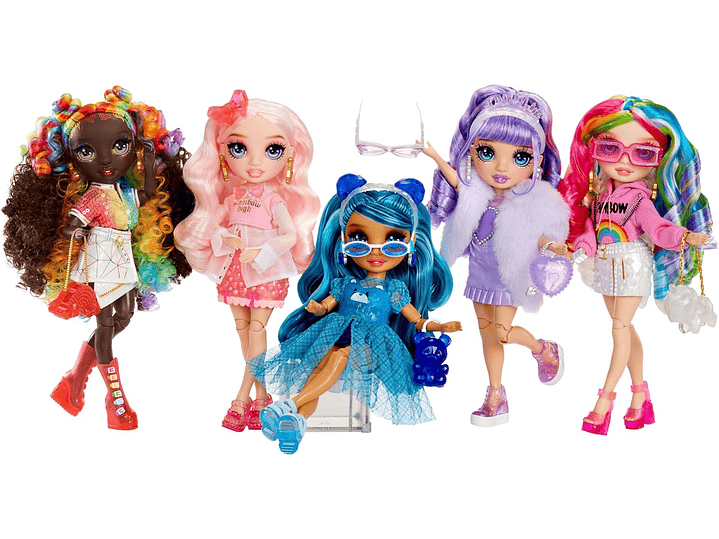  Rainbow High Creative Crystals Amaya - Muñeca de 4