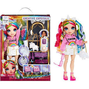  Rainbow High Creative Crystals Amaya - Muñeca de