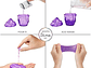 Rainbow High Violeta, Morado Con Kit De Slime Y Mascota, - Miniatura 3
