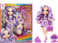 Rainbow High Violeta, Morado Con Kit De Slime Y Mascota, - Miniatura 1