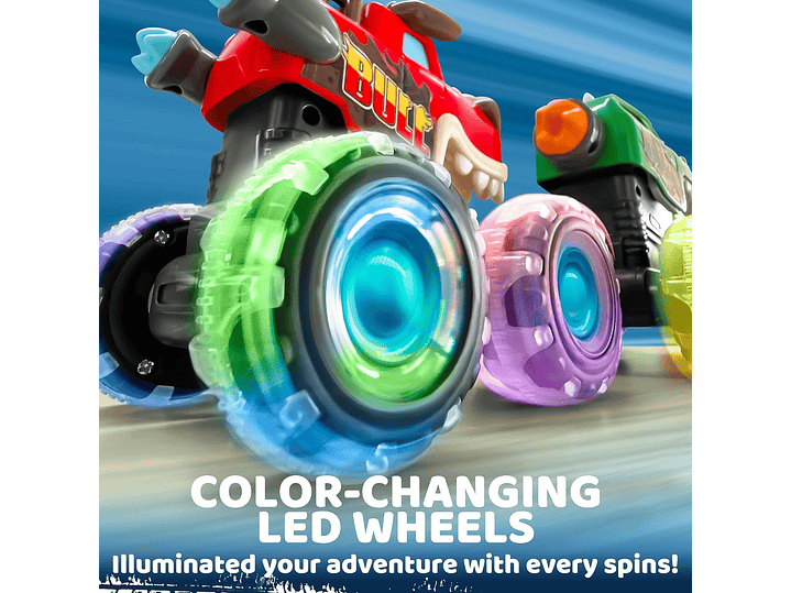 JOYIN Paquete de 3 Camiones Monstruos De Juguete - 5