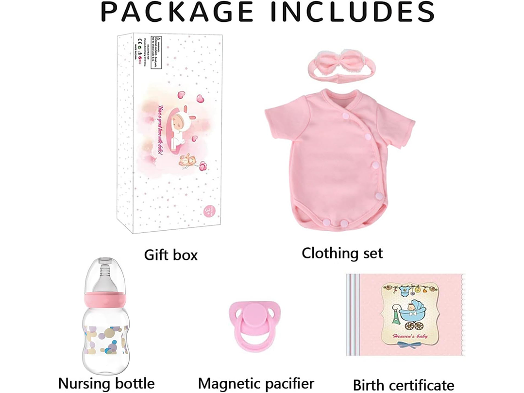  SCOM Muñeca Reborn Baby Girl 3