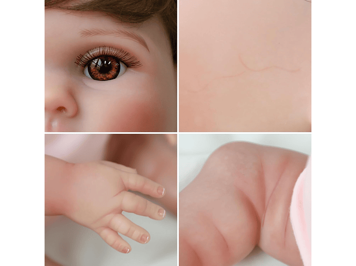  SCOM Muñeca Reborn Baby Girl 4