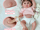  SCOM Muñeca Reborn Baby Girl - Miniatura 5