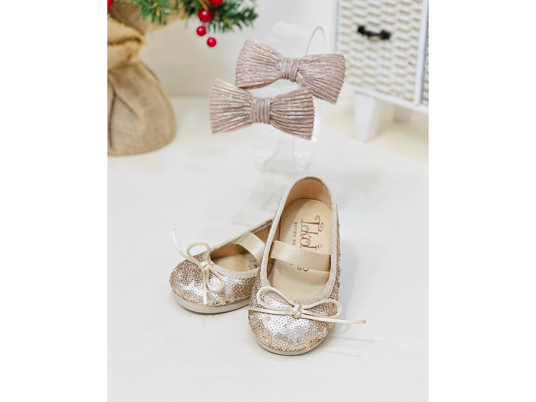 Calzado Tokolate  Lentejuela 3