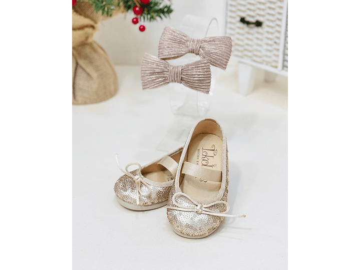 Calzado Tokolate  Lentejuela 3