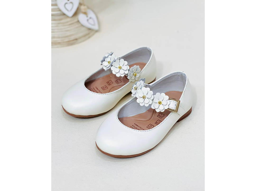 Calzado Blanco Perla 1