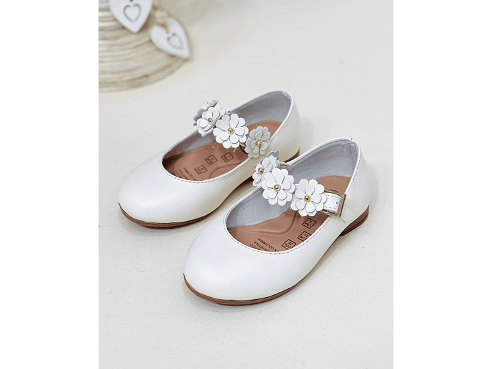 Calzado Blanco Perla 1