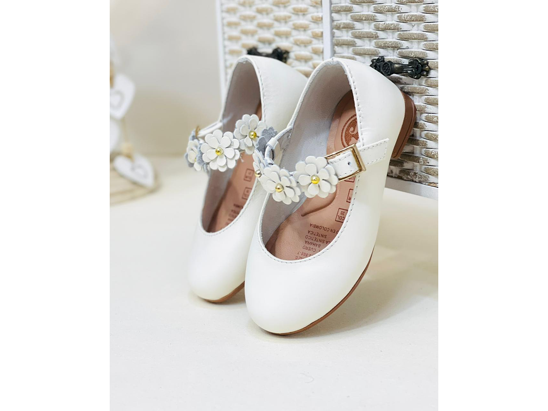 Calzado Blanco Perla 3