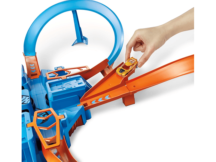 Hot Wheels Juego De Pista Con Coche De Juguete A Escala 2