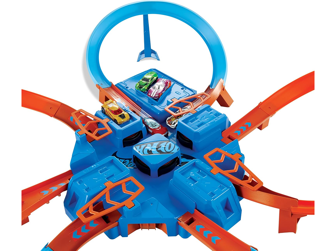 Hot Wheels Juego De Pista Con Coche De Juguete A Escala 3