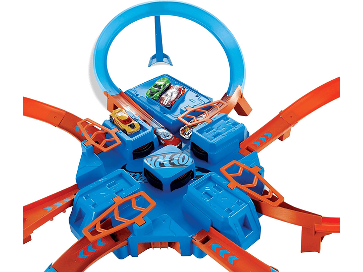 Hot Wheels Juego De Pista Con Coche De Juguete A Escala 3