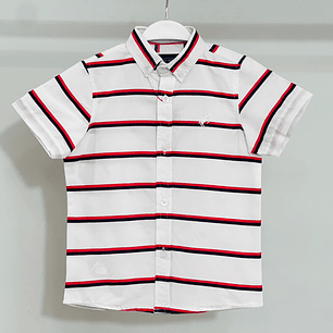 Camisa P&Punto Rayas Rojas