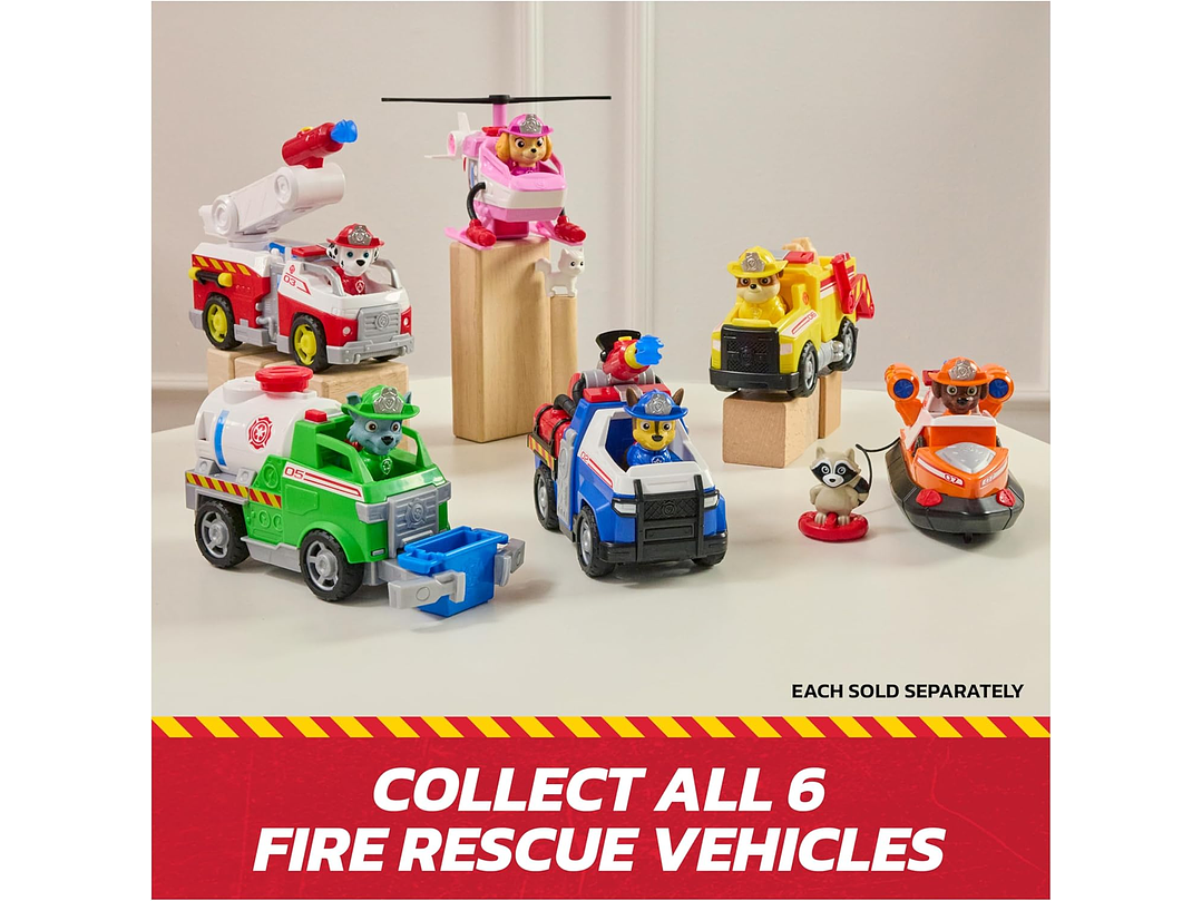  Paw Patrol Fire Rescue: Motor De Bomberos De Rescate 6