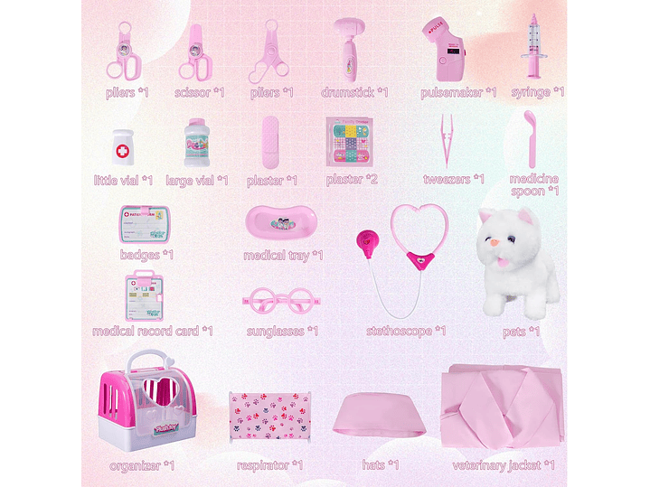 Kit De Médico Para Niñas 6