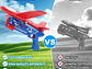 Paquete De 3 Juguetes Lanzadores De Aviones LED - Miniatura 4