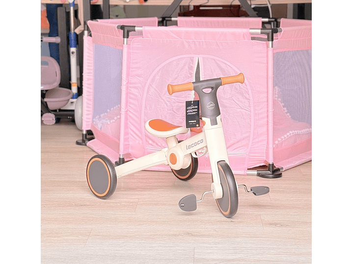 Triciclo Lecoco Beige Café 3
