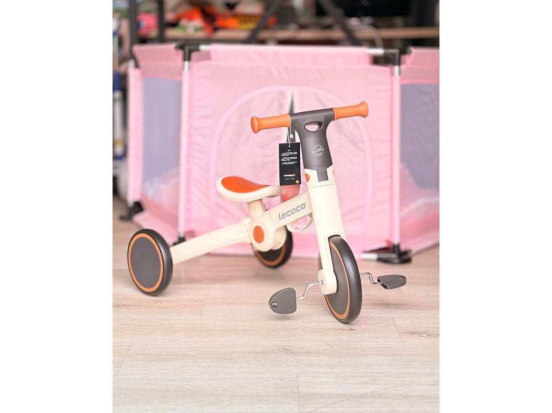 Triciclo Lecoco Beige Café 4