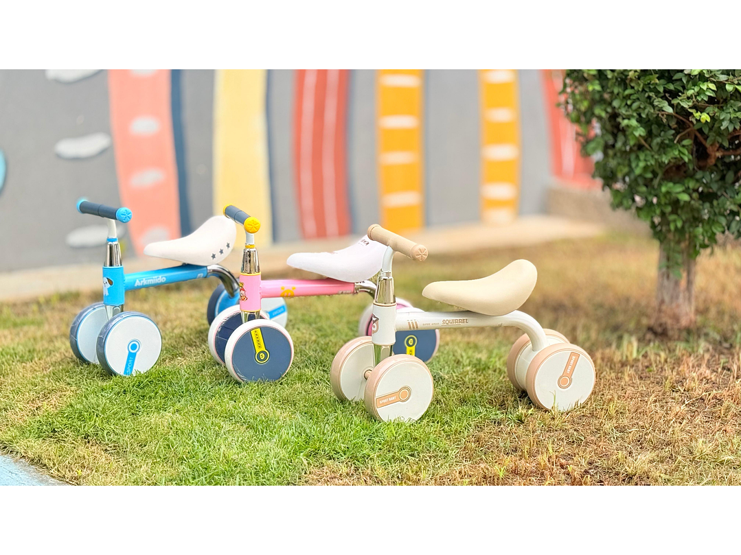 Montable Mecanico Azul 4 Llantas 3