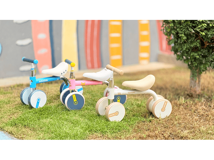 Montable Mecanico Azul 4 Llantas 3