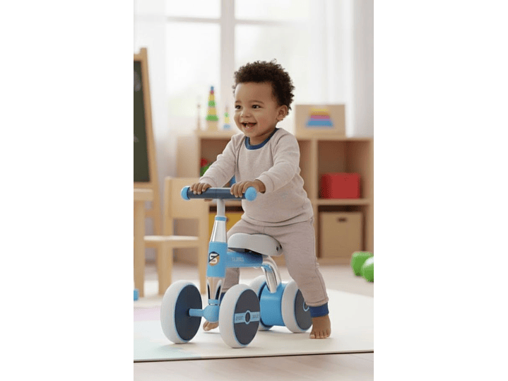 Montable Mecanico Azul 4 Llantas 7