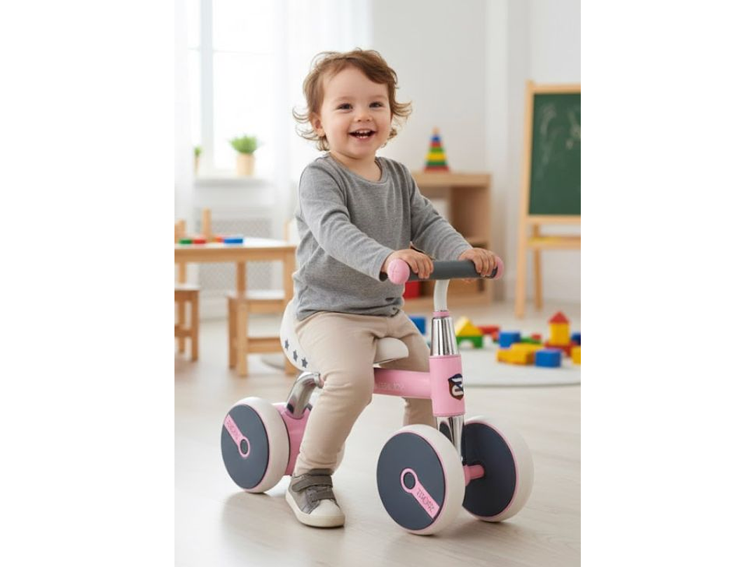 Montable Mecanico Azul 4 Llantas 8