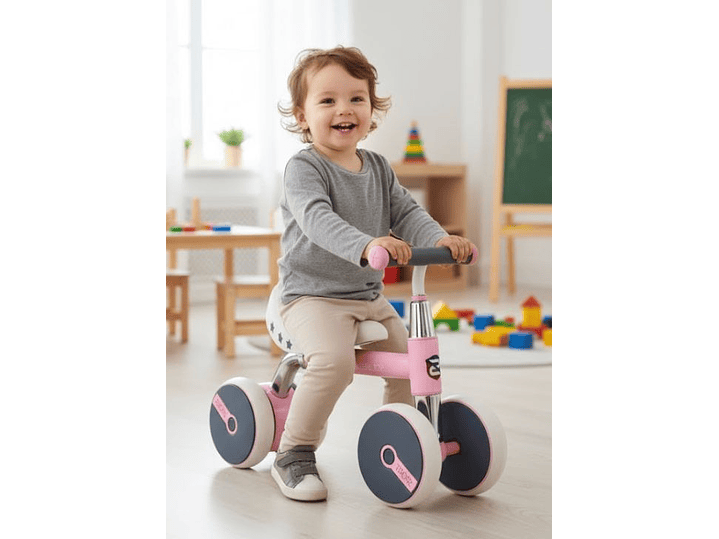 Montable Mecanico Azul 4 Llantas 8