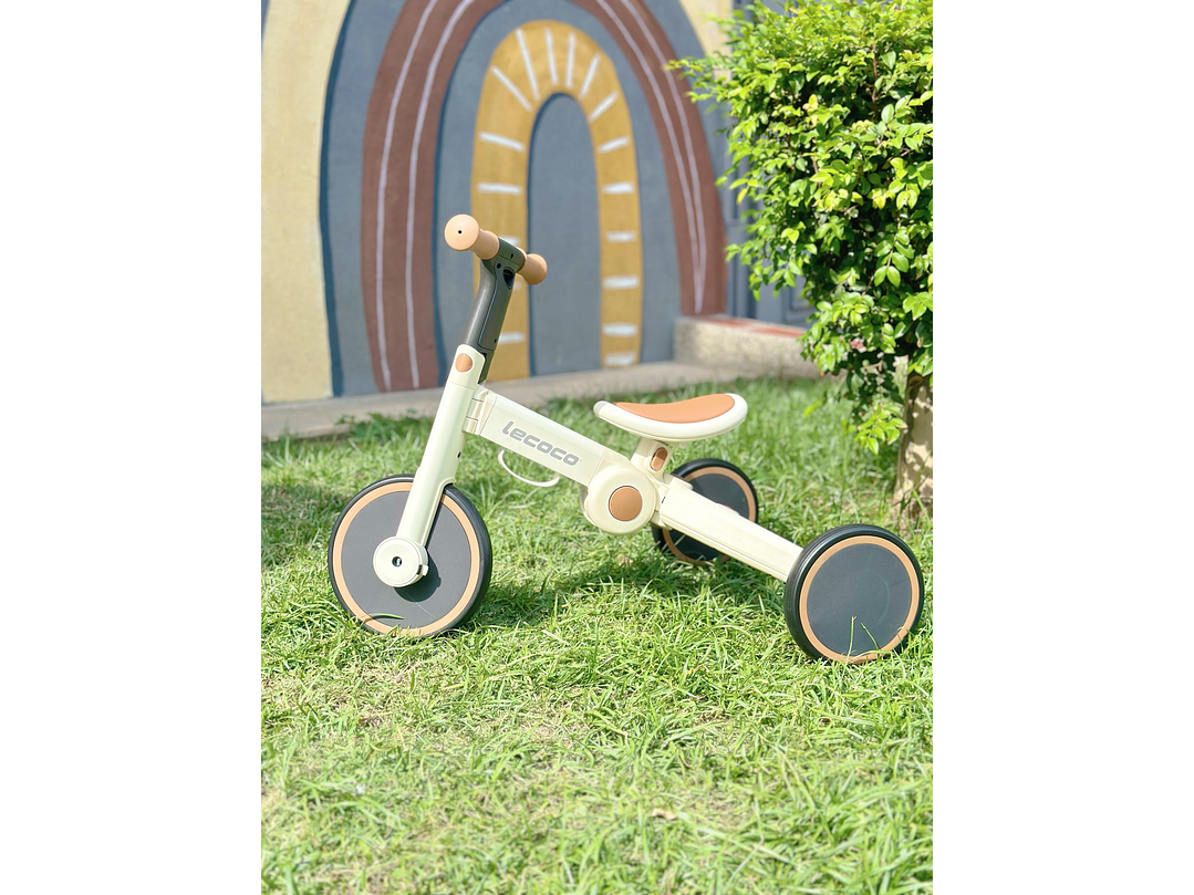 Triciclo Lecoco Beige Café 1